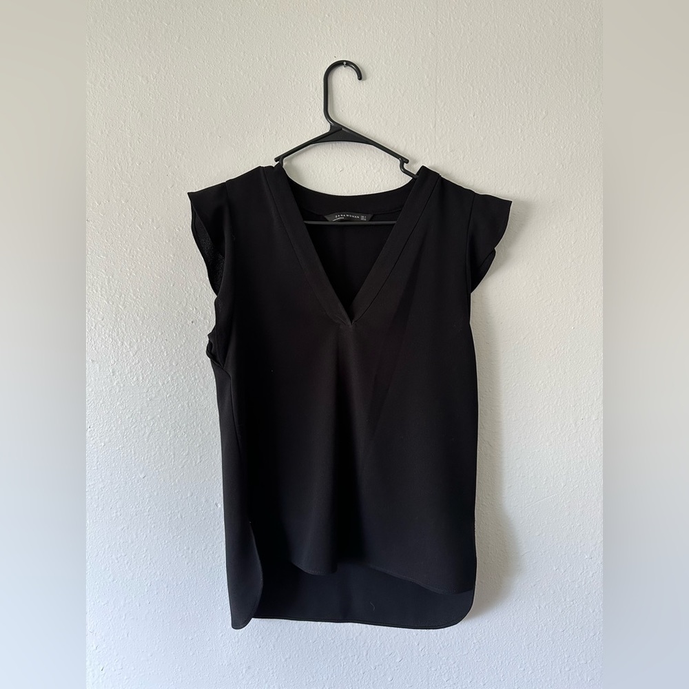 Zara Short Sleeve Blouse